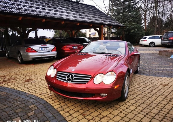 Mercedes-Benz SL cena 79999 przebieg: 77400, rok produkcji 2005 z Swarzędz małe 379